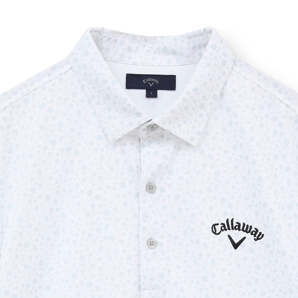 キャロウェイ（CALLAWAY）（メンズ）ゴルフウェア 接触冷感 半袖ポロシャツ C24134124-1020