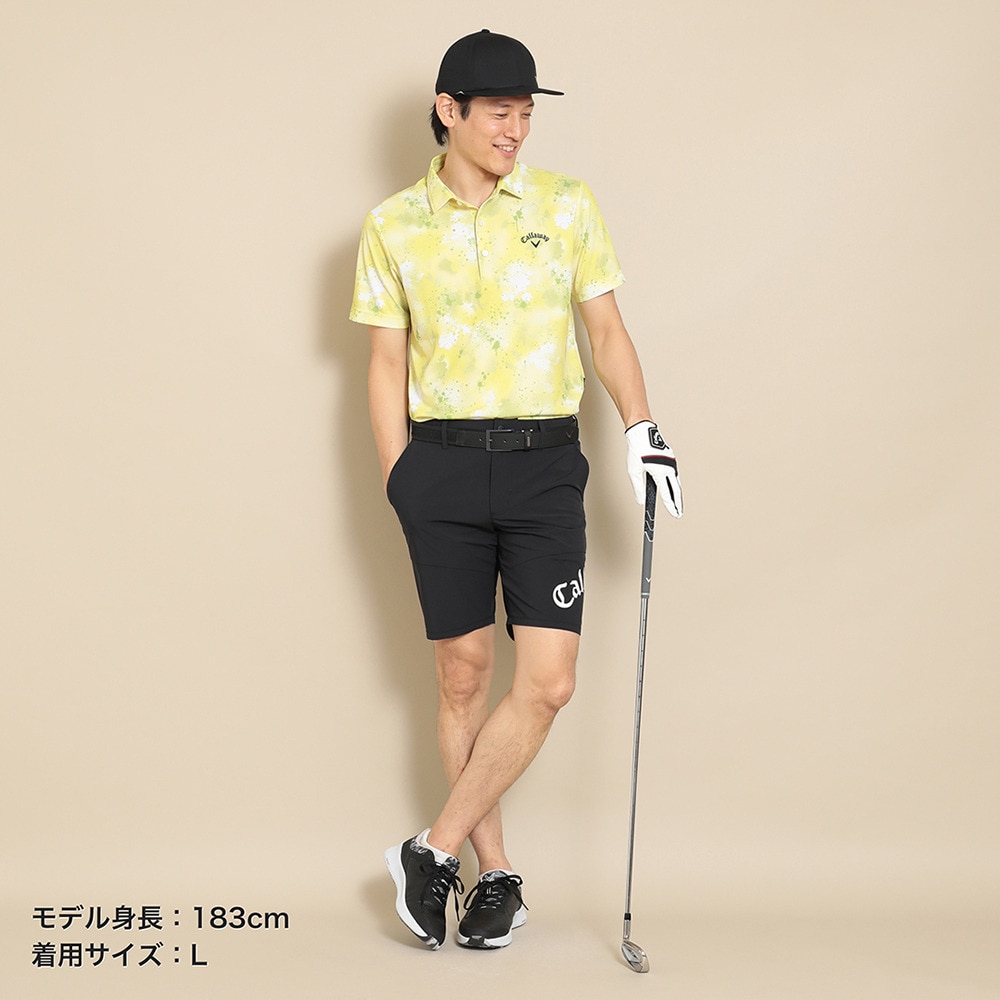 キャロウェイ（CALLAWAY）（メンズ）ゴルフウェア 接触冷感 半袖シャツ C24134128-1060