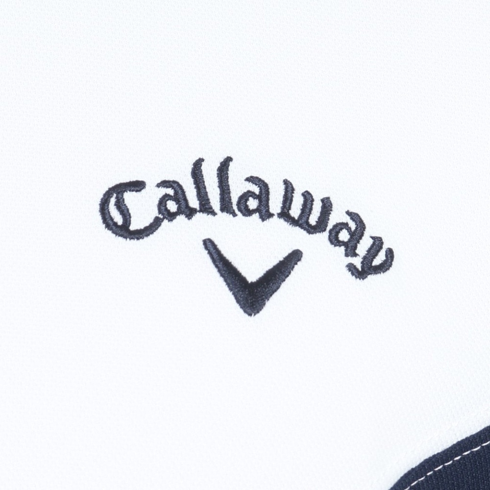 キャロウェイ（CALLAWAY）（メンズ）ゴルフウェア 吸汗速乾 アーガイル鬼鹿の子半袖シャツ C24134109-1030
