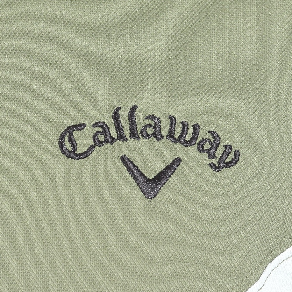 キャロウェイ（CALLAWAY）（メンズ）ゴルフウェア 吸汗速乾 アーガイル鬼鹿の子半袖シャツ C24134109-1180