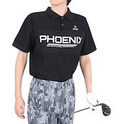 ピン（PING）（メンズ）ゴルフウェア カノコ編み半袖ニットポロシャツ 621-4172201-010