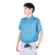 ニューバランス（new balance）（メンズ）ゴルフウェア COLLAR 半袖シャツ 012-4168009-111