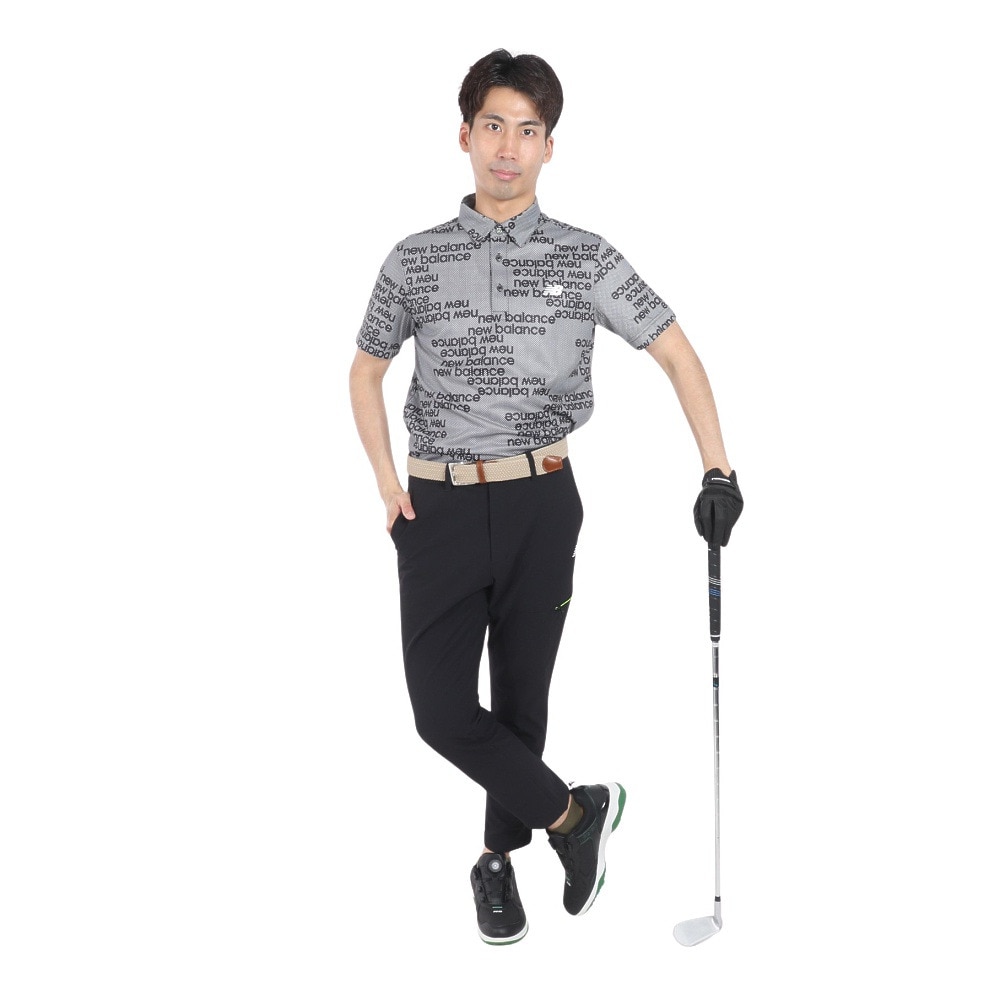 ニューバランス（new balance）（メンズ）ゴルフウェア 半袖カラーシャツ 012-4168012-010