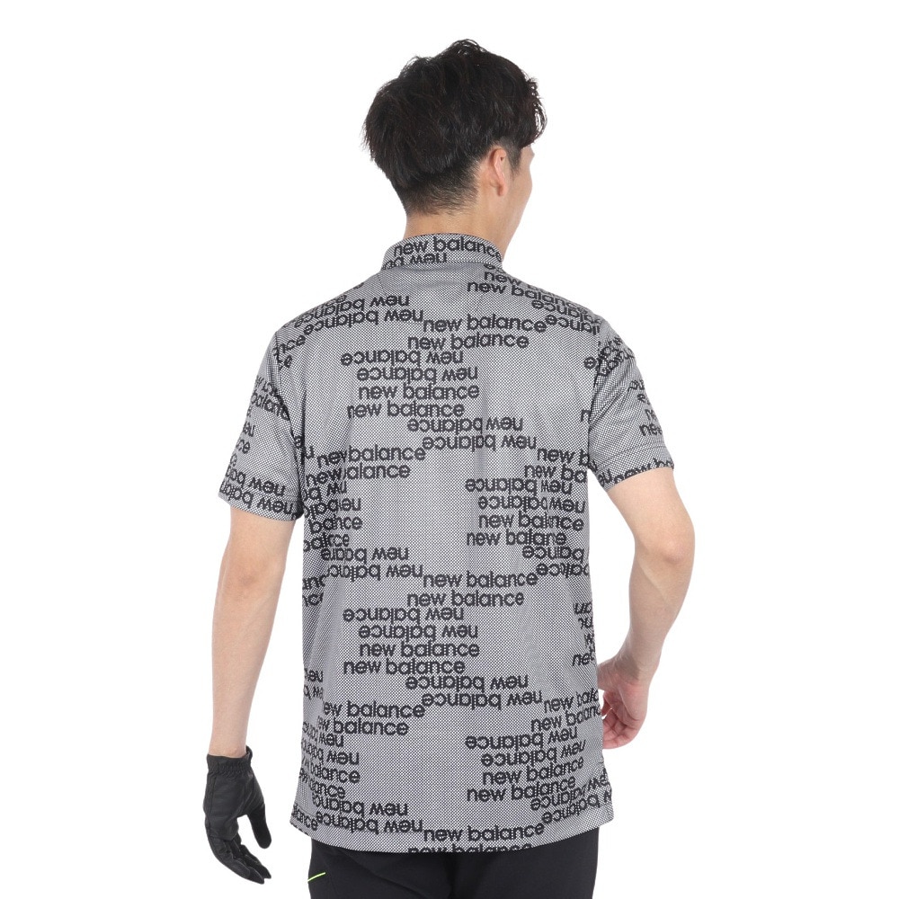 ニューバランス（new balance）（メンズ）ゴルフウェア 半袖カラーシャツ 012-4168012-010