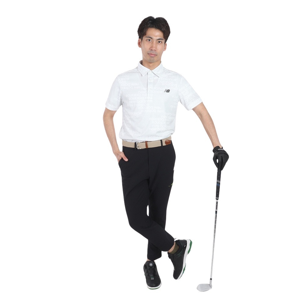 ニューバランス（new balance）（メンズ）ゴルフウェア 半袖 カラー シャツ 012-4168012-030