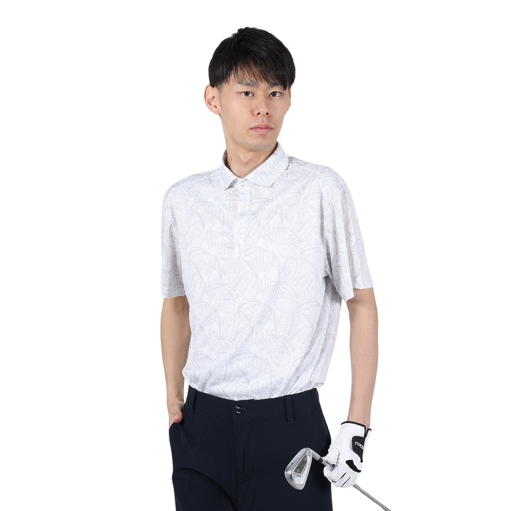 ＰＧ ゴルフウェア トロピカル 半袖ポロシャツ 403PG4SEG0005 WHT ＬＬ 10 ゴルフ