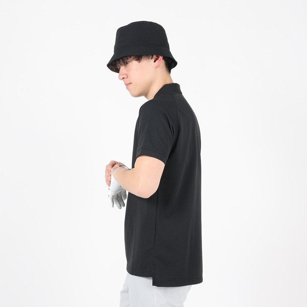 ハーレー（HURLEY）（メンズ）ゴルフウェア 吸汗速乾 PIQUE 半袖 ポロシャツ MKT2200005-BLK