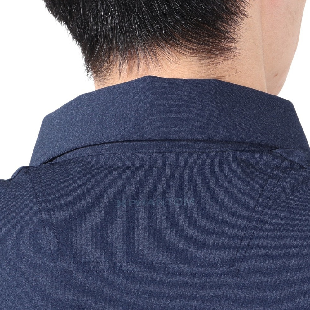 ハーレー（HURLEY）（メンズ）ゴルフウェア 吸汗速乾 UVカット PHANTOM 半袖ポロシャツ MKT2200007-OBS