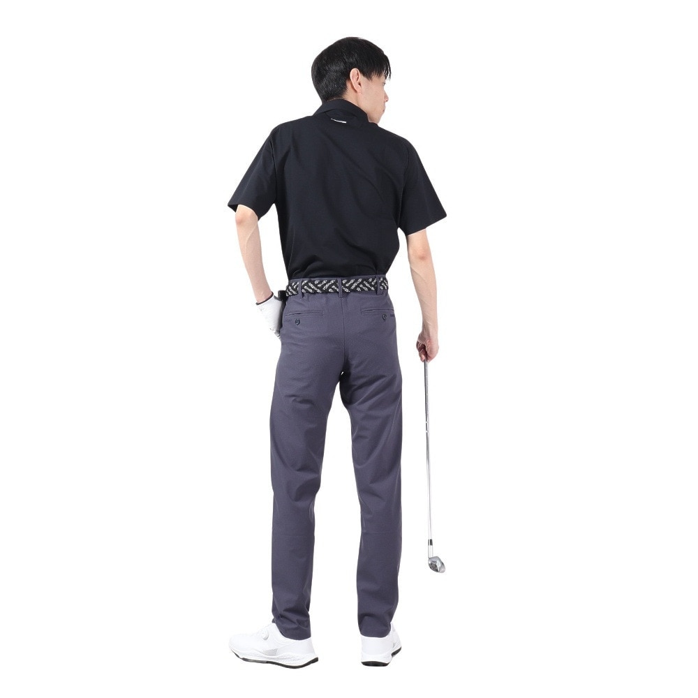 ハーレー（HURLEY）（メンズ）ゴルフウェア 吸汗速乾 PHANTOM ONE AND ONLY 半袖ポロシャツ MKT2310070-BLK