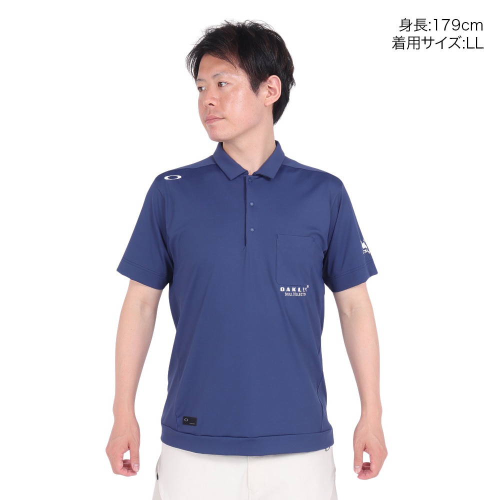 オークリー（OAKLEY）（メンズ）ゴルフウェア 半袖 SKULL ENDEAVOR BULGE シャツ FOA406425-6ZZ