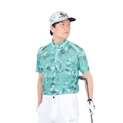 オークリー（OAKLEY）（メンズ）ゴルフウェア 半袖 吸汗速乾 DIAGONAL グラフィックシャツ FOA406435-65V
