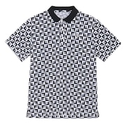 プーマ（PUMA）（メンズ）ゴルフウェア P ストレッチ カノコ モノグラム AOP 半袖 ポロシャツ 627603-01