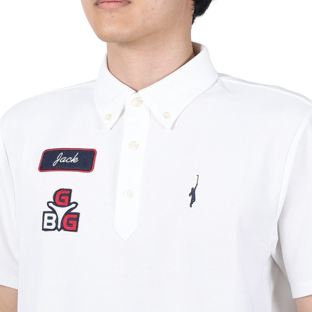 GB GOLF（ゴールデンベア ゴルフ）（メンズ）ゴルフウェア 半袖 GOLF TOUR ポロシャツ 311Q3550-C10
