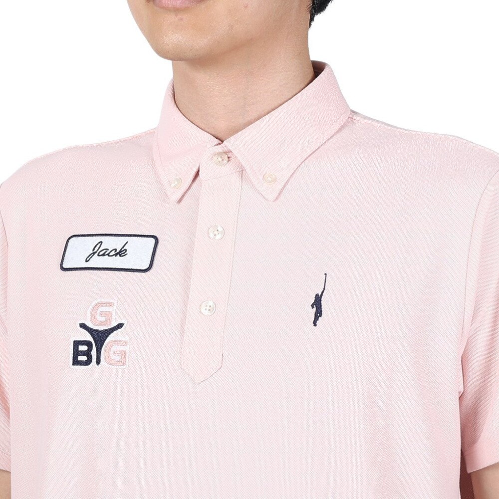 GB GOLF（ゴールデンベア ゴルフ）（メンズ）ゴルフウェア 半袖 GOLF TOUR ポロシャツ 311Q3550-C60