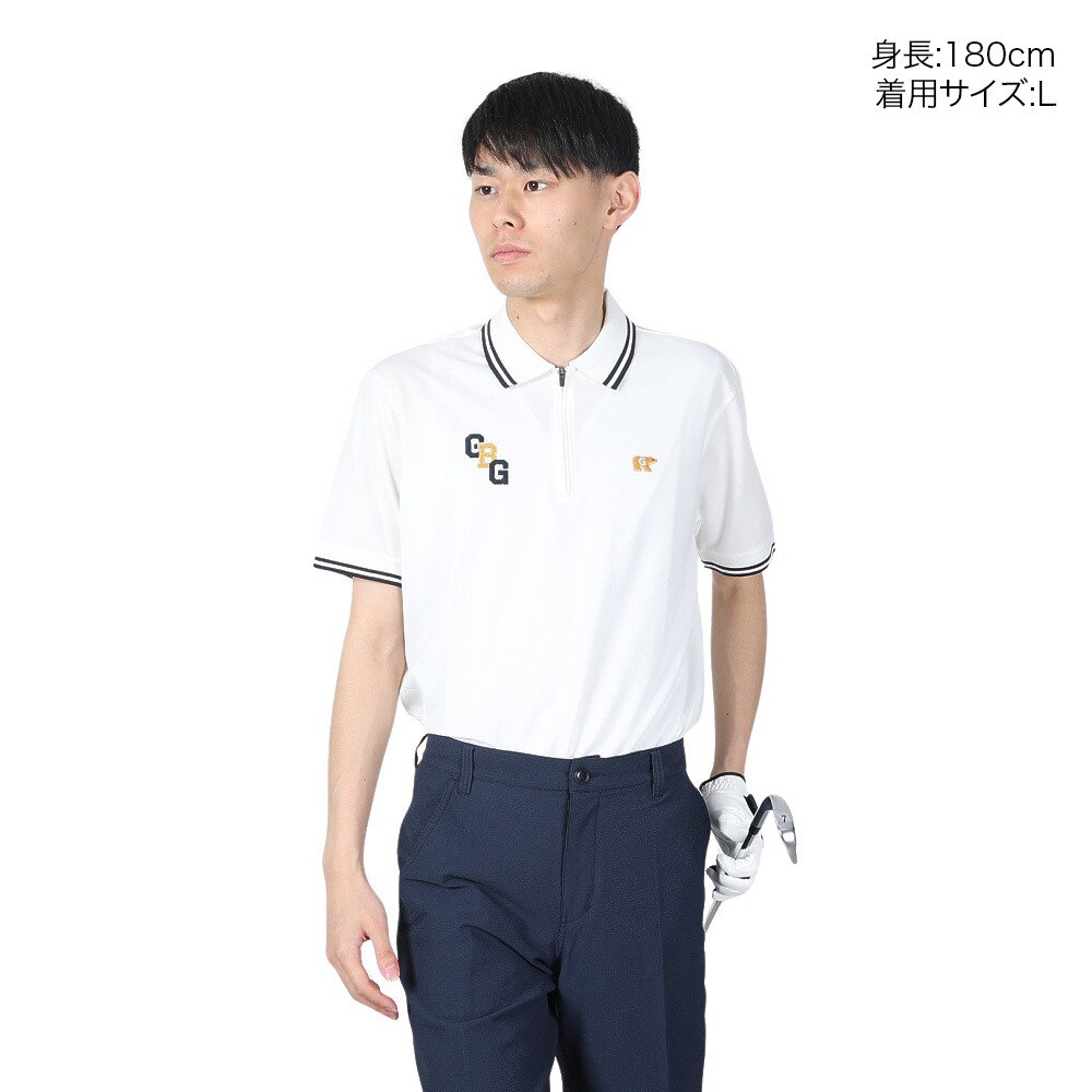 GB GOLF（ゴールデンベア ゴルフ）（メンズ）ゴルフウェア 半袖 CITYポロシャツ 311Q4554-C10