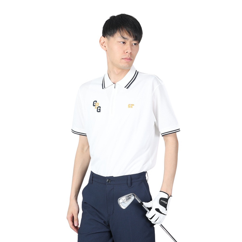 GB GOLF（ゴールデンベア ゴルフ）（メンズ）ゴルフウェア 半袖 CITYポロシャツ 311Q4554-C10