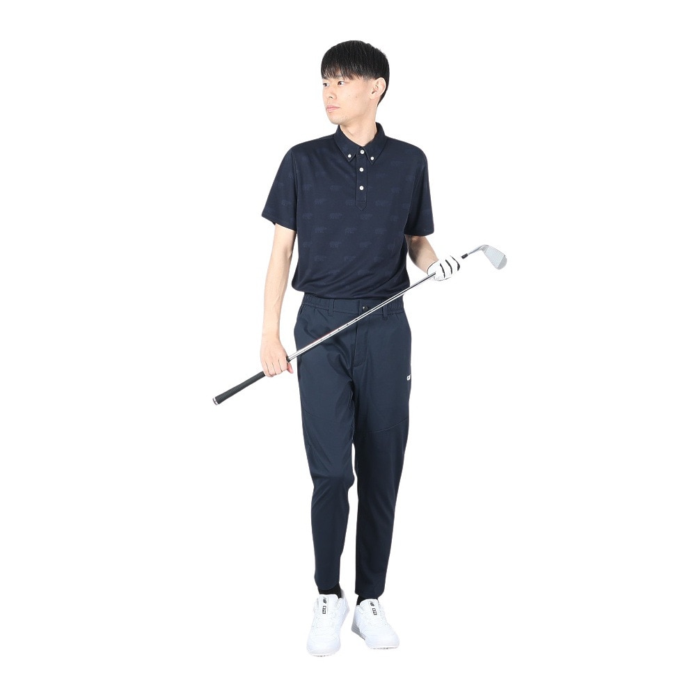 GB GOLF（ゴールデンベア ゴルフ）（メンズ）ゴルフウェア 半袖 吸水速乾 BEARポロシャツ 311Q4556-C48
