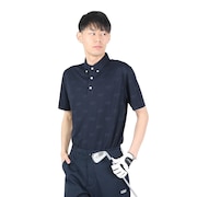 (メンズ)ゴルフウェア 半袖 吸水速乾 BEARポロシャツ 311Q4556-C48