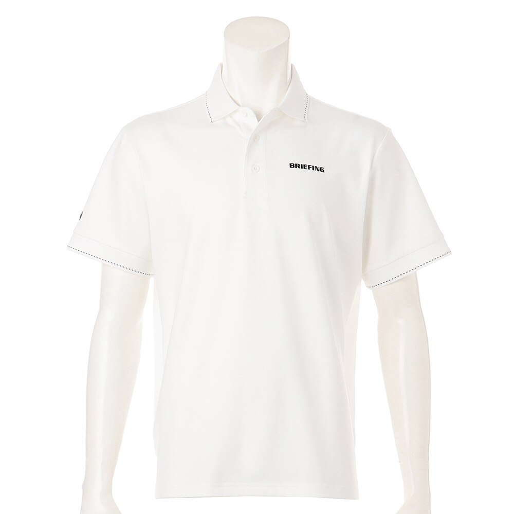 ブリーフィング（BRIEFING）（メンズ）ゴルフウェア バックログライン ポロシャツ RELAXED FIT BRG241M47-000