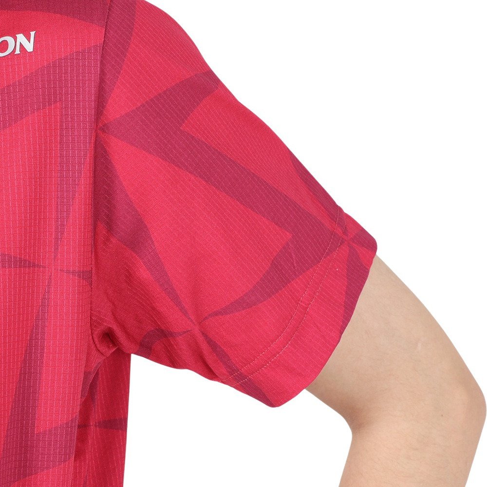 スリクソン（SRIXON）（メンズ）ゴルフウェア 半袖 松山プロ共同開発 吸汗 ウインドミルプリントシャツ RGMXJA01 PK00