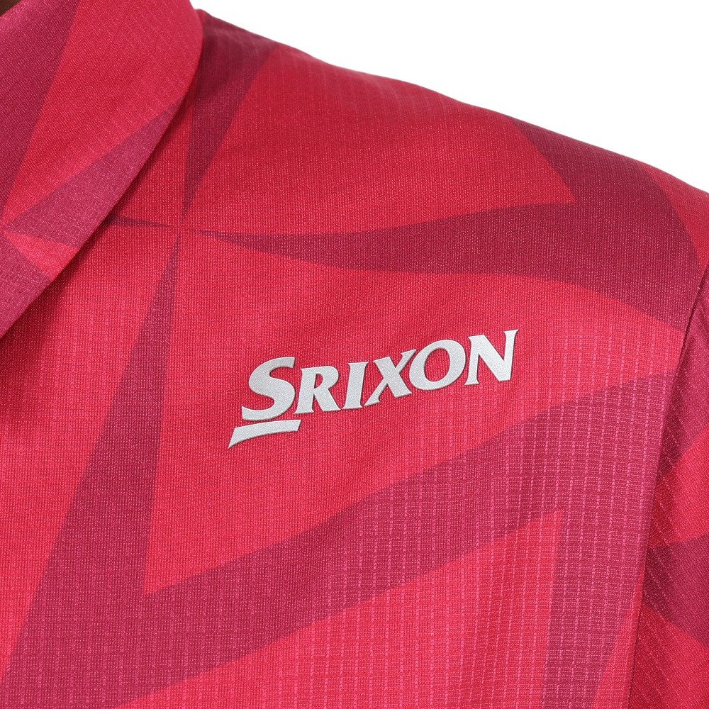 スリクソン（SRIXON）（メンズ）ゴルフウェア 半袖 松山プロ共同開発 吸汗 ウインドミルプリントシャツ RGMXJA01 PK00