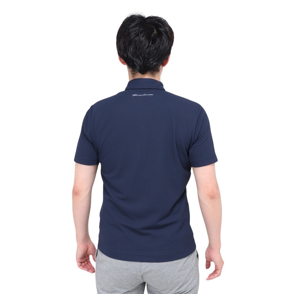トミーアーマー（Tommy Armour）（メンズ）ゴルフウェア 半袖 ベーシックショートスリーブポロシャツ TAES24B030100 NVY