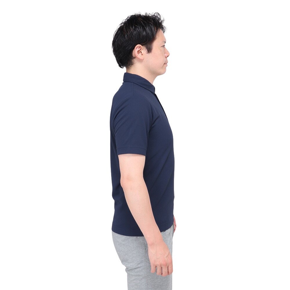 トミーアーマー（Tommy Armour）（メンズ）ゴルフウェア 半袖 ベーシックショートスリーブポロシャツ TAES24B030100 NVY