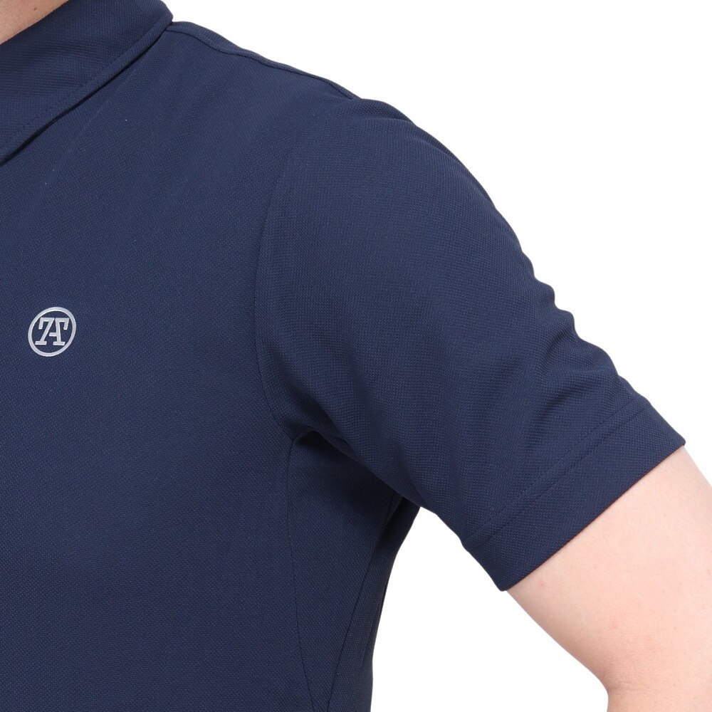 トミーアーマー（Tommy Armour）（メンズ）ゴルフウェア 半袖 ベーシックショートスリーブポロシャツ TAES24B030100 NVY