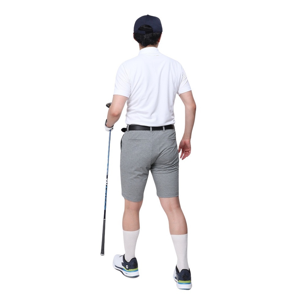 トミーアーマー（Tommy Armour）（メンズ）ゴルフウェア 半袖 ベーシックショートスリーブポロシャツ TAES24B030100 WHT