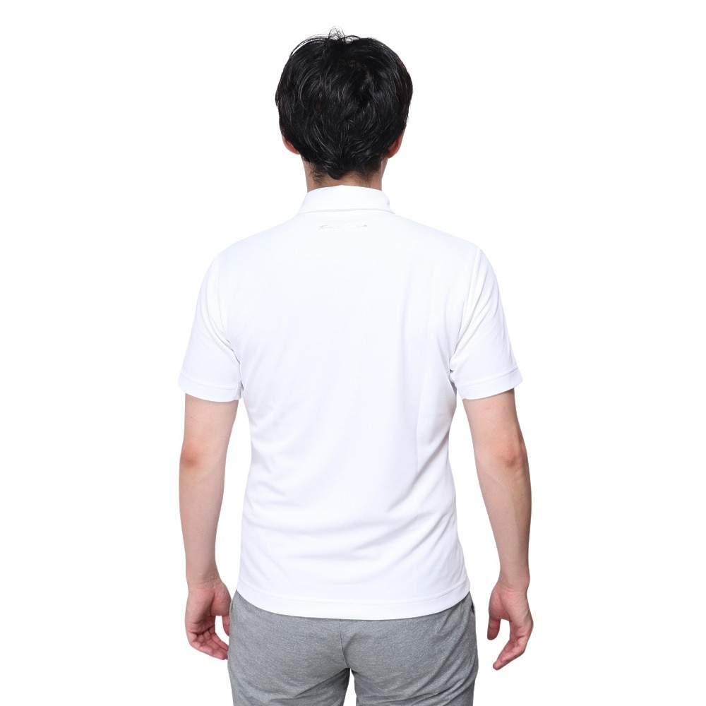 トミーアーマー（Tommy Armour）（メンズ）ゴルフウェア 半袖 ベーシックショートスリーブポロシャツ TAES24B030100 WHT