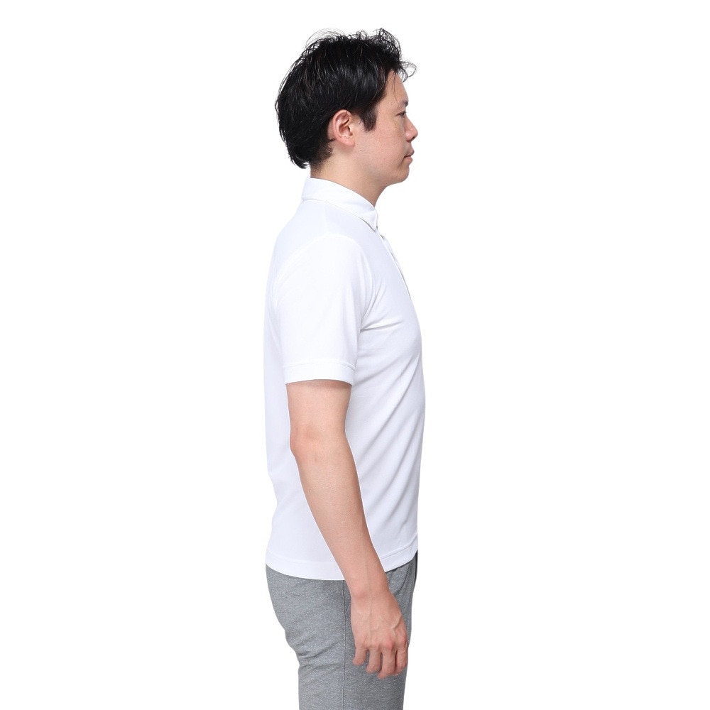 トミーアーマー（Tommy Armour）（メンズ）ゴルフウェア 半袖 ベーシックショートスリーブポロシャツ TAES24B030100 WHT