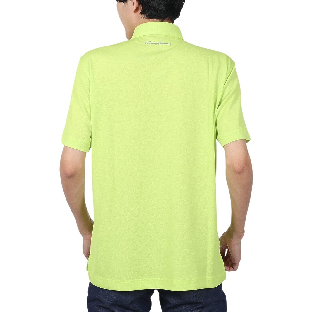 トミーアーマー（Tommy Armour）（メンズ）ゴルフウェア 吸水速乾 Lt. Slub ショートスリーブポロシャツ TANB24S030008 GRN