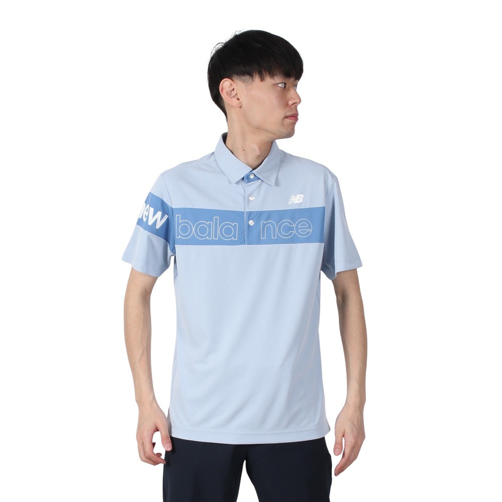 ニューバランス（new balance）（メンズ）ゴルフウェア COLLAR 半袖ポロシャツ 012-4168011-112