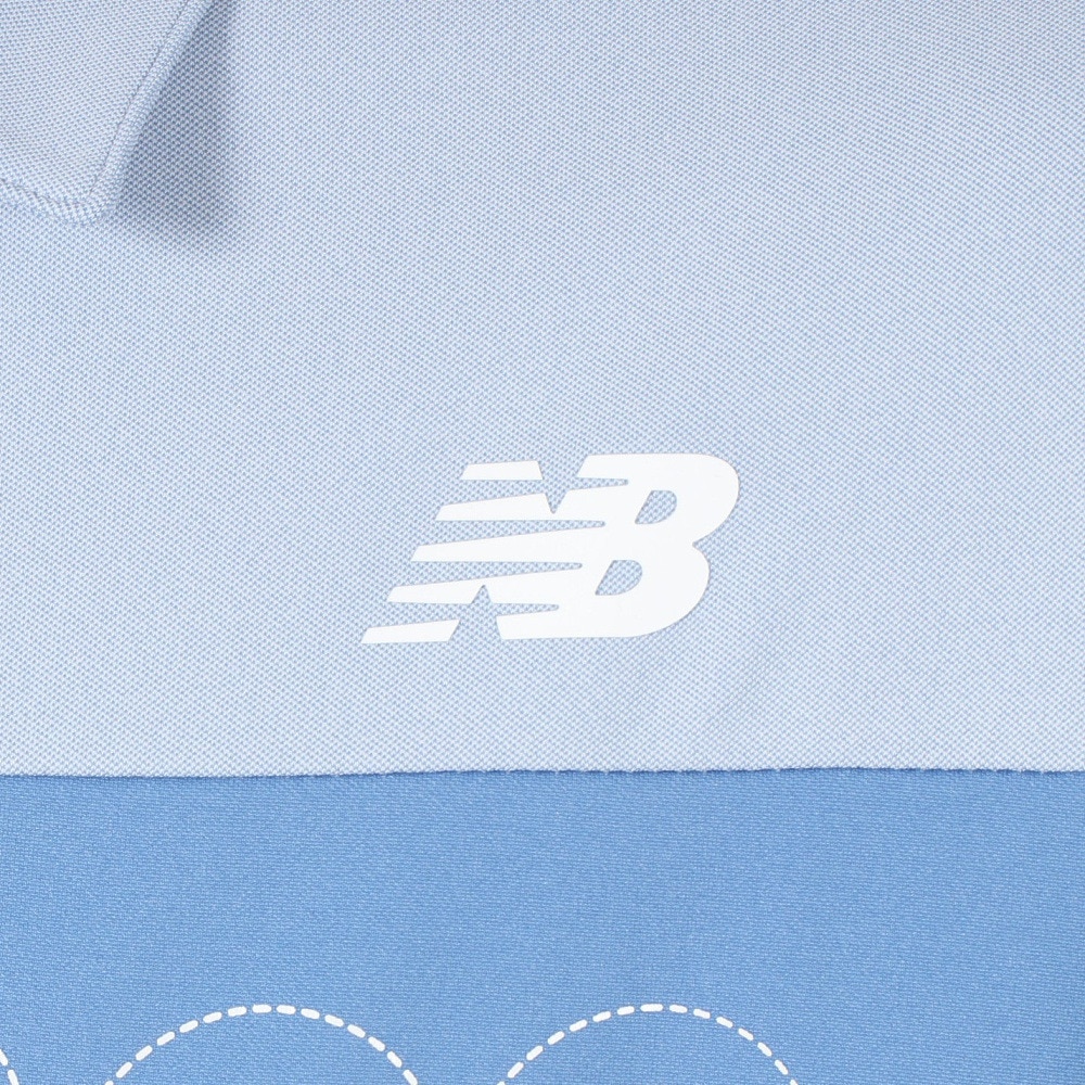 ニューバランス（new balance）（メンズ）ゴルフウェア COLLAR 半袖ポロシャツ 012-4168011-112