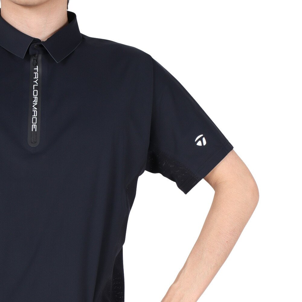 テーラーメイド（TAYLORMADE）（メンズ）ゴルフウェア ツアーハイブリッド 半袖ポロシャツ M19494ーTL386
