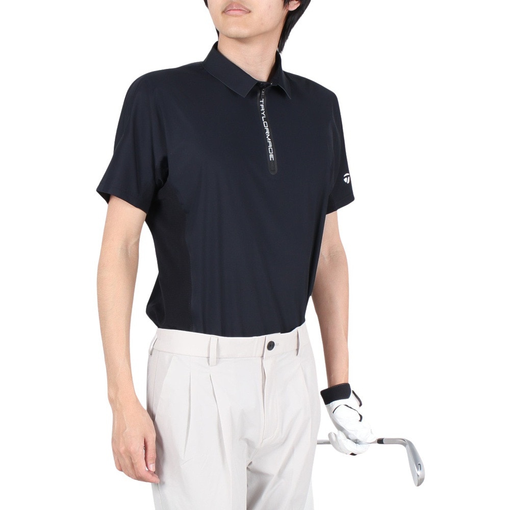 テーラーメイド（TAYLORMADE）（メンズ）ゴルフウェア ツアーハイブリッド 半袖ポロシャツ M19494ーTL386