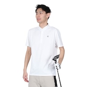 テーラーメイド（TAYLORMADE）（メンズ）ゴルフウェア 吸汗速乾 フラワージャカード半袖ポロシャツ M19592ーTL416