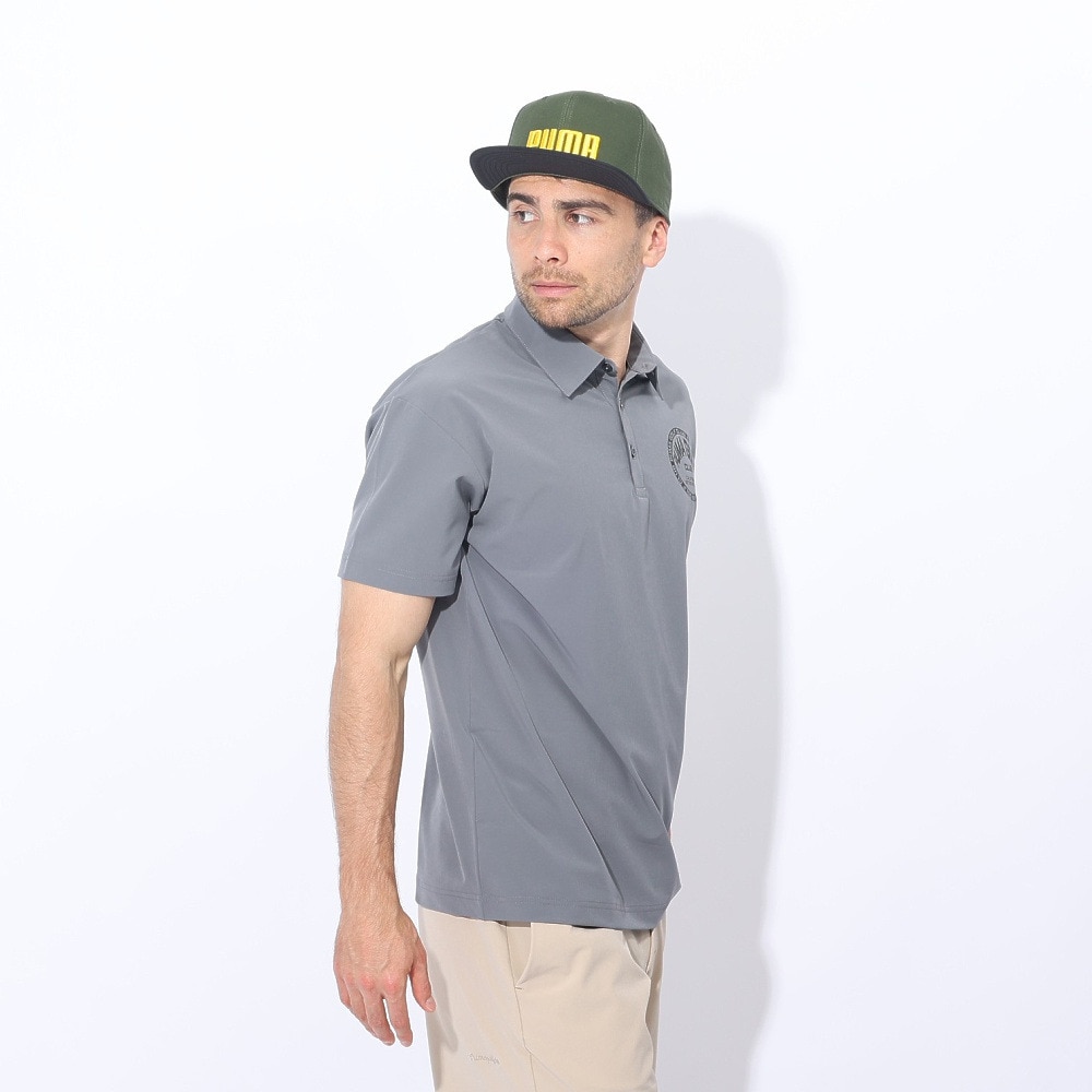 プーマ（PUMA）（メンズ）ゴルフウェア 吸汗速乾 EXストレッチ 半袖ポロシャツ 631003-01