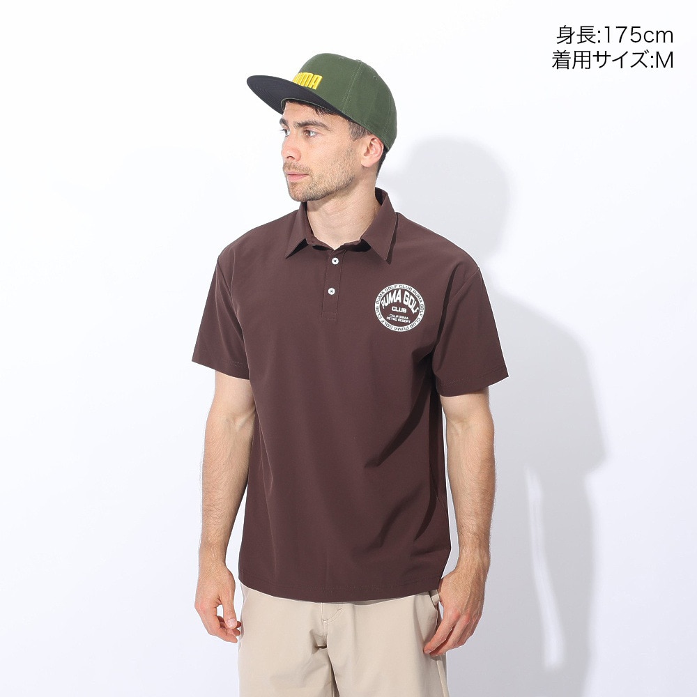 プーマ（PUMA）（メンズ）ゴルフウェア 吸汗速乾 EXストレッチ 半袖ポロシャツ 631003-03
