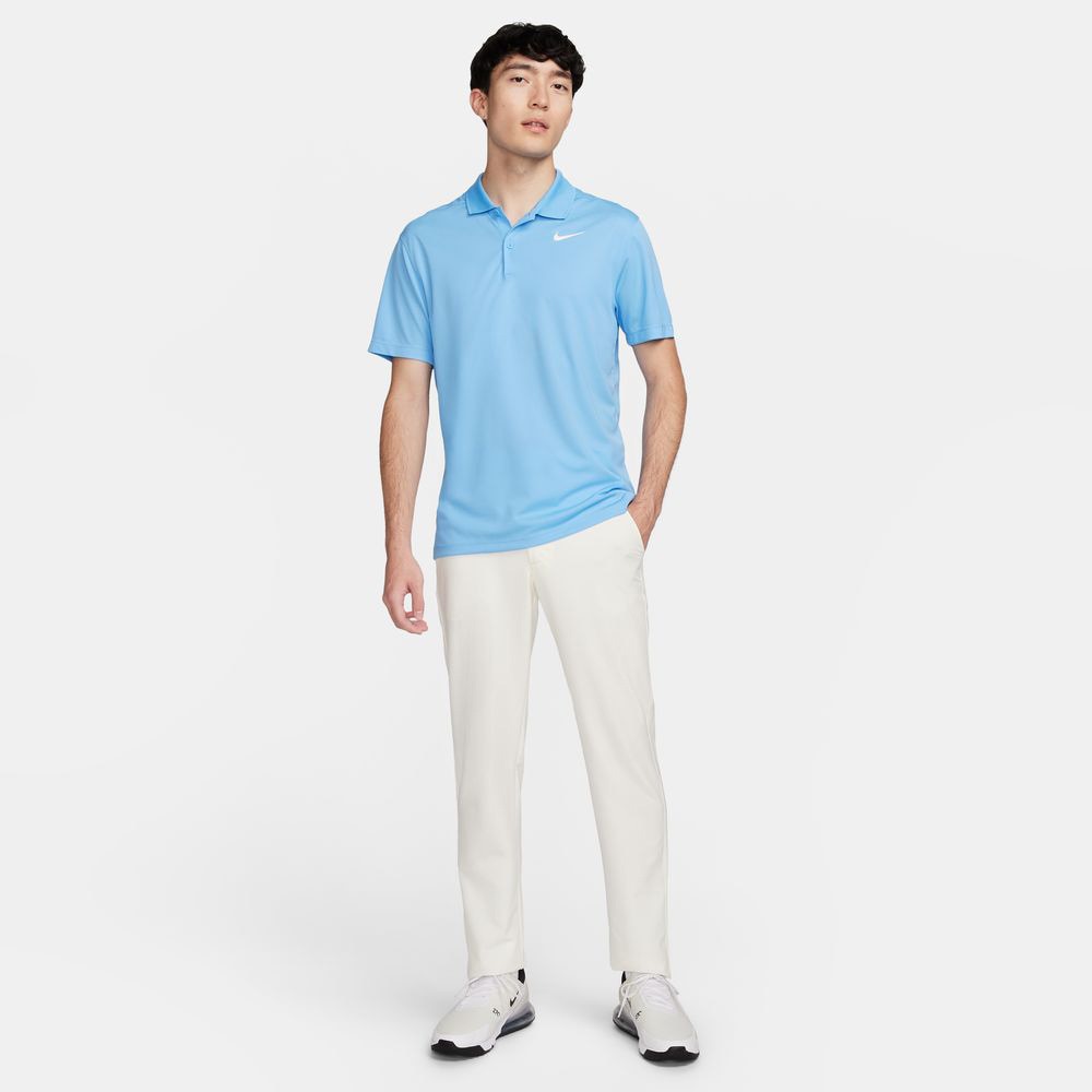 ナイキ（NIKE）（メンズ）ゴルフウェア 吸汗 ドライフィット ビクトリー ソリッド 半袖ポロシャツ DH0823-412