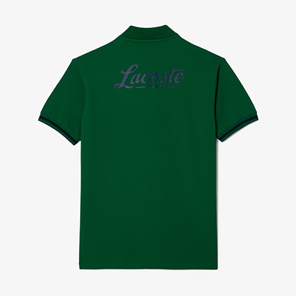ラコステ（LACOSTE）（メンズ）ゴルフウェア オーバルワッペンポロ DH7436-10-132