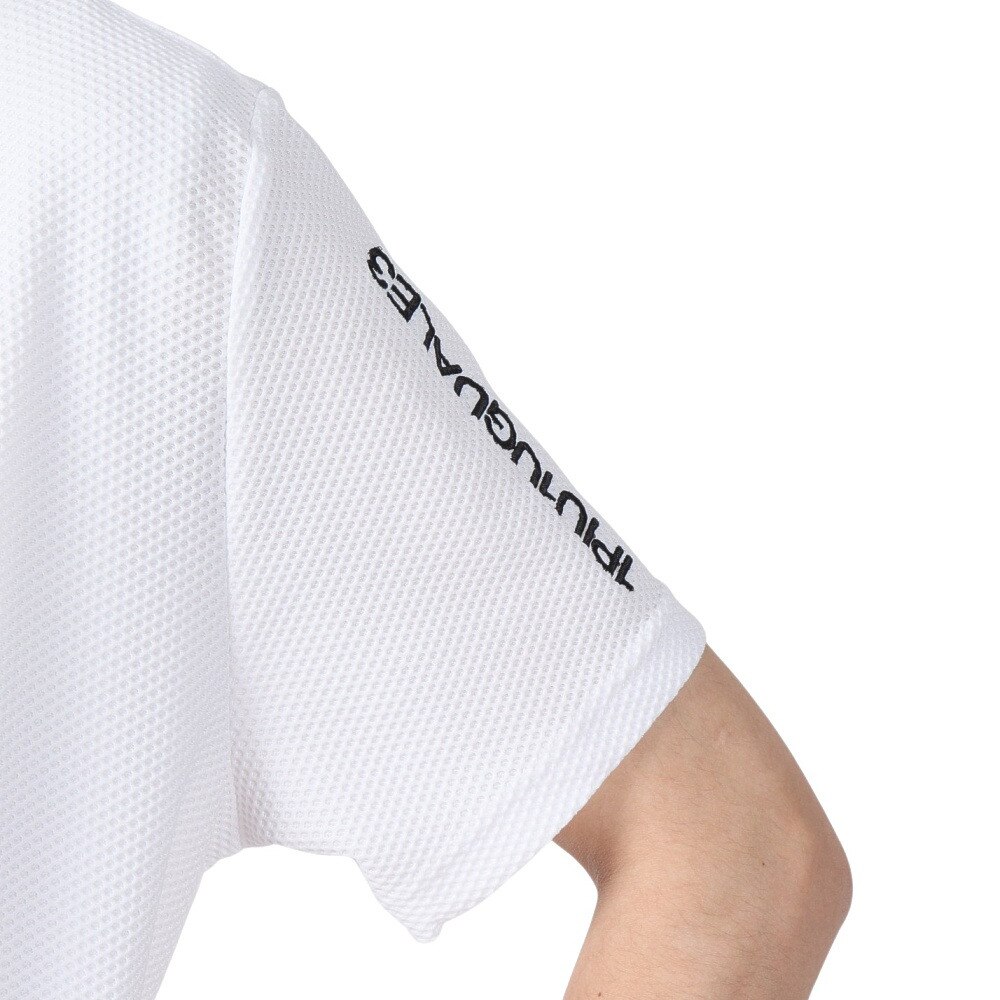 ウノ ピゥ ウノ ウグァーレ トレ（1PIU1UGUALE3）（メンズ）ゴルフウェア ポロシャツ STRIPE SWITCH GRT215 WHT