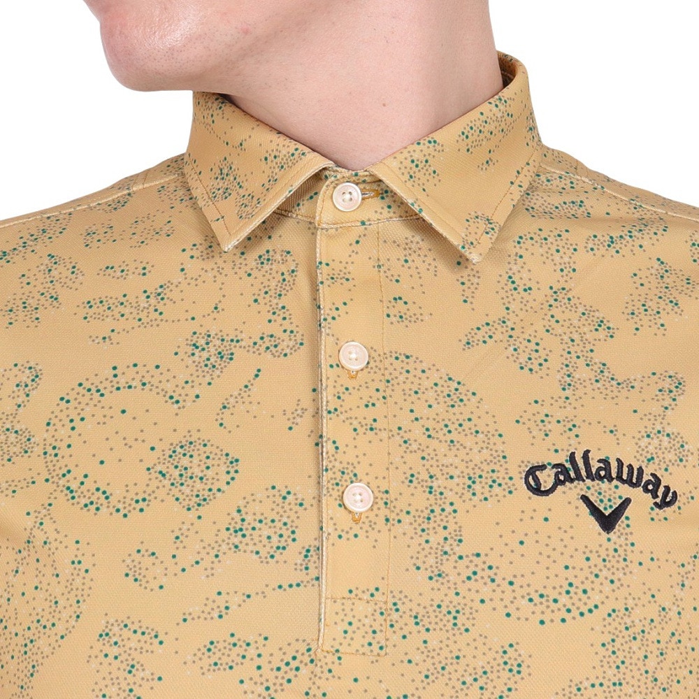 キャロウェイ（CALLAWAY）（メンズ）ゴルフウェア 吸水速乾 半袖シャツ C24234106-1040