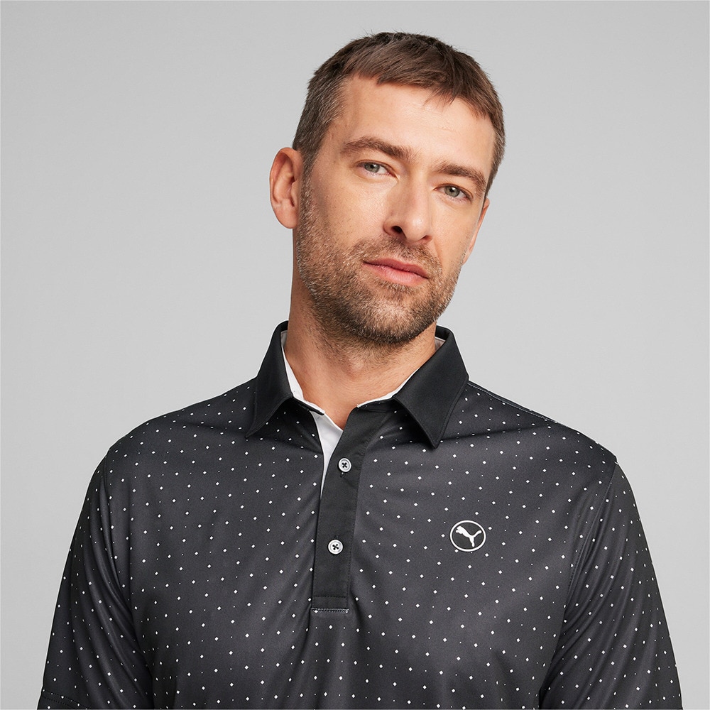 プーマ（PUMA）（メンズ）ゴルフウェア ピュアゲオ 半袖ポロシャツ 626272-01
