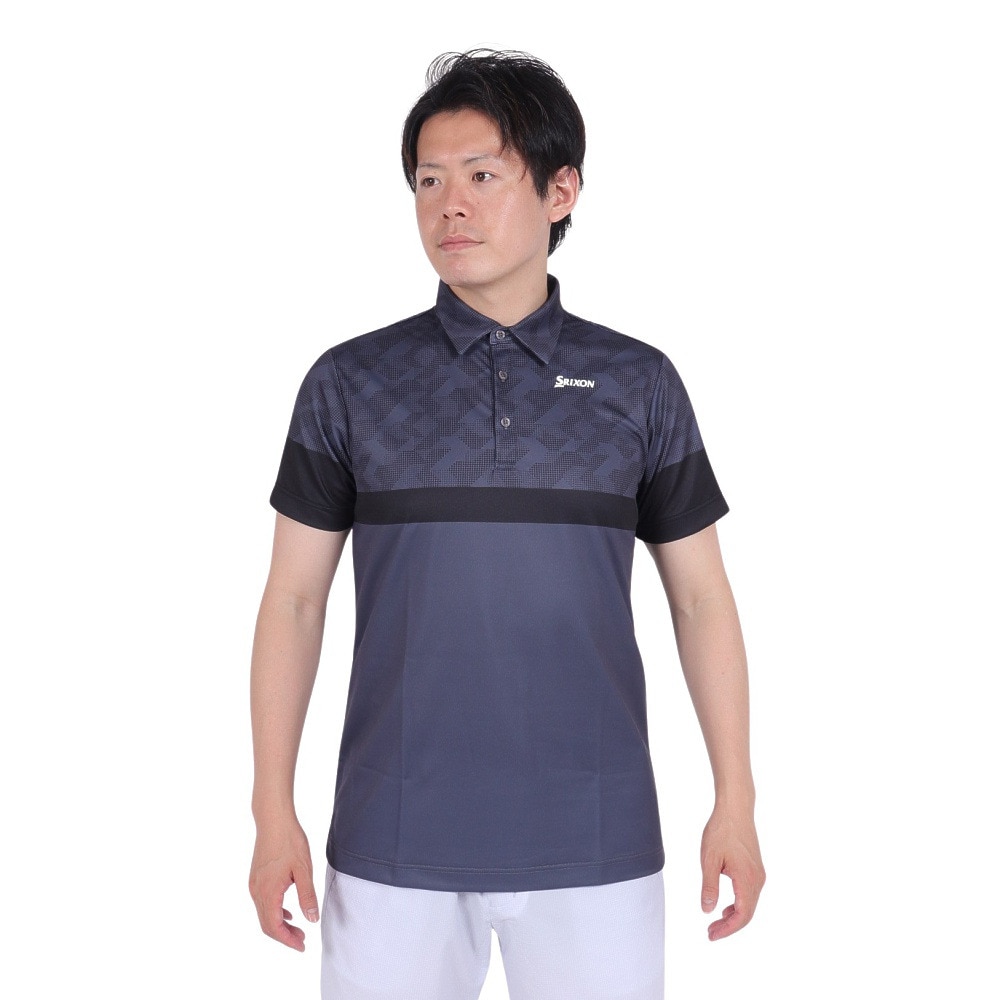 スリクソン（SRIXON）（メンズ）ゴルフウェア 吸汗速乾 半袖シャツ RGMVJA13 GY00