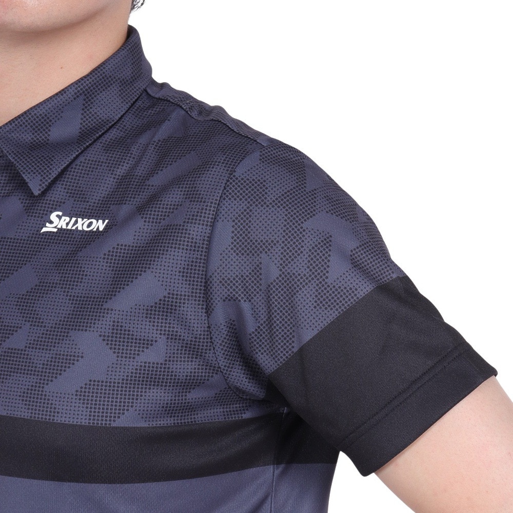 スリクソン（SRIXON）（メンズ）ゴルフウェア 吸汗速乾 半袖シャツ RGMVJA13 GY00