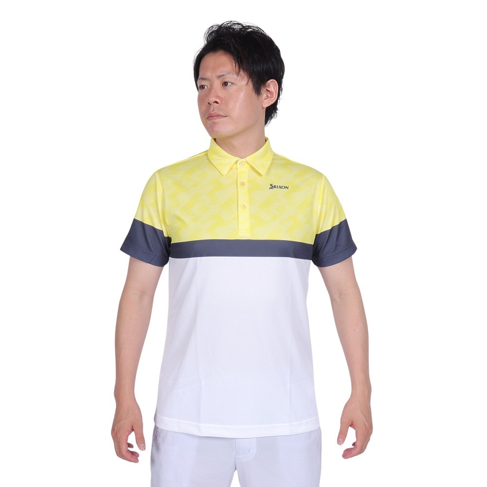 スリクソン（SRIXON）（メンズ）ゴルフウェア 吸汗速乾 半袖シャツ RGMVJA13 YL00