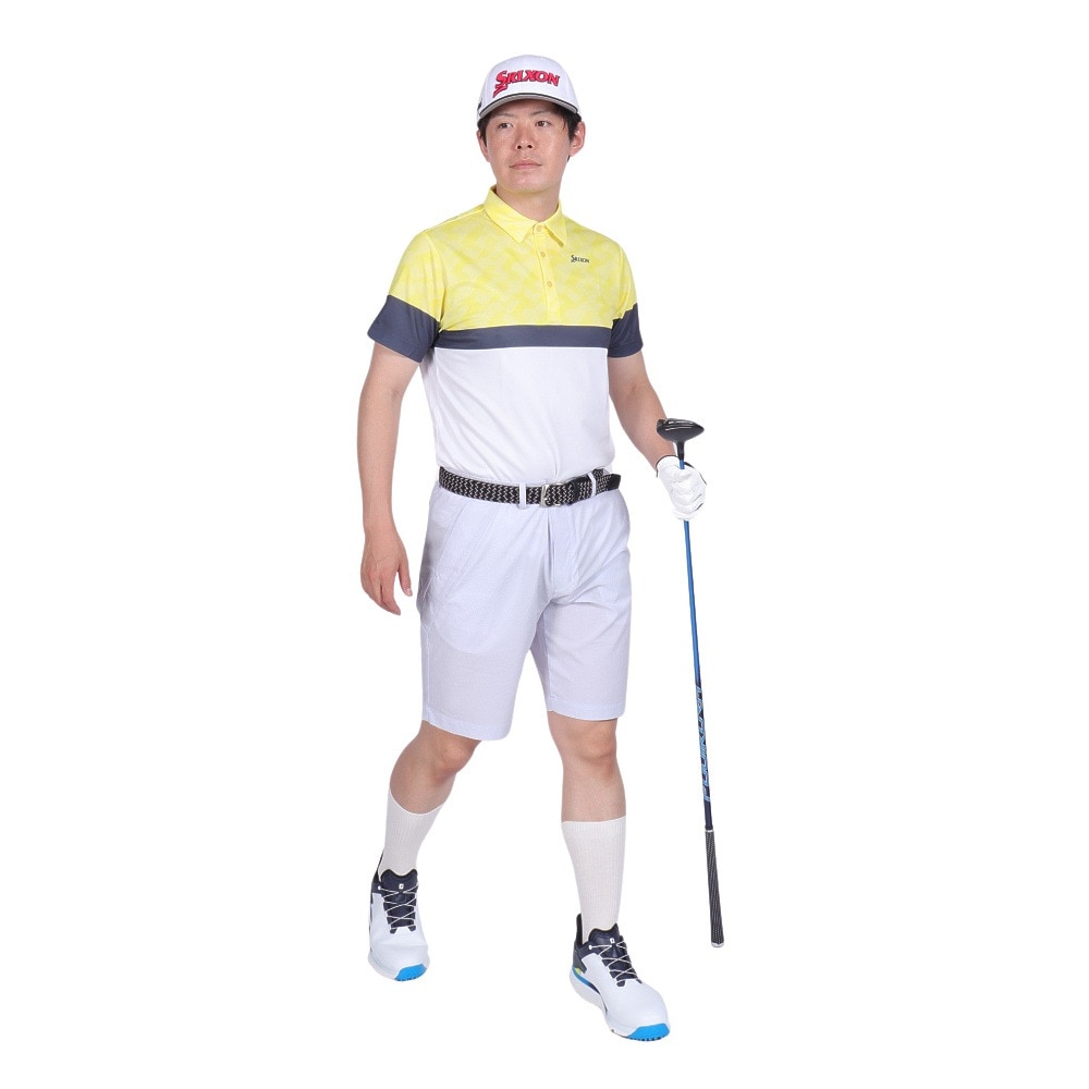 スリクソン（SRIXON）（メンズ）ゴルフウェア 吸汗速乾 半袖シャツ RGMVJA13 YL00