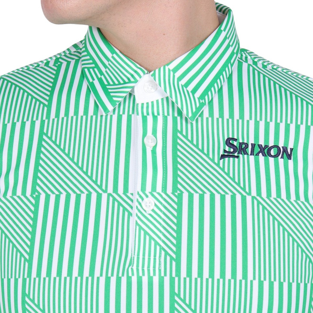 スリクソン（SRIXON）（メンズ）ゴルフウェア 吸汗速乾 半袖シャツ RGMVJA19 GR00