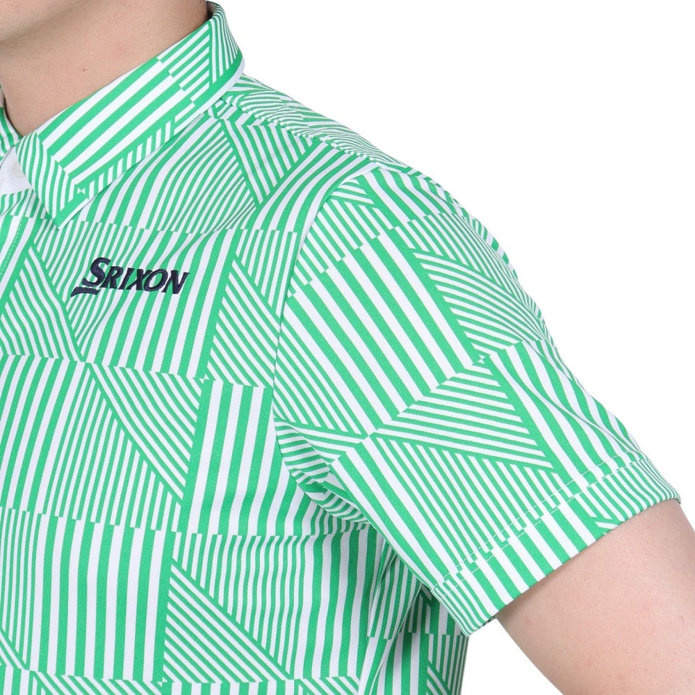 スリクソン（SRIXON）（メンズ）ゴルフウェア 吸汗速乾 半袖シャツ RGMVJA19 GR00